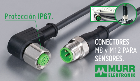 Campaña Conectores para Sensores (M12 y M8)